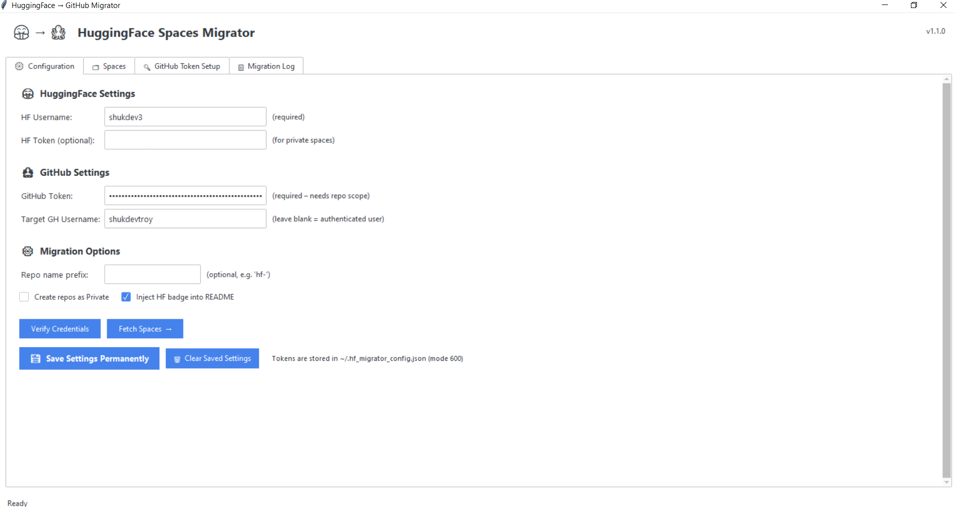 GitSpace — Migrate HuggingFace Spaces to GitHub
